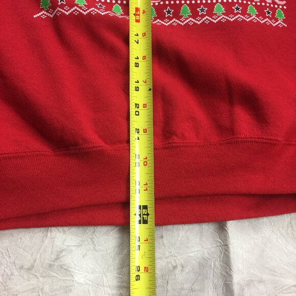 Ugly Christmas Sweatshirt Post Malone Home Malone Sweatshirt Large - Picture 4 of 7